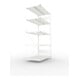 META CLIP330 Fachbodenregal 2000x1000x600 mm, Anbauregal mit 5 Böden, 330 Kg Fachlast, lichtgrau