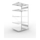 META CLIP330 Fachbodenregal 2000x1000x800 mm, Anbauregal mit 5 Böden, 330 Kg Fachlast, verzinkt