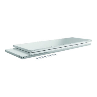META Étagère B1700xP600mm Capacité 200kg STA argent galvanisé pour grande étagère 2 pcs/VE