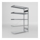 Set Fachboden-Anbauregal S3 CLIP + Fachbodenregal S3 CLIP