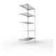 META FIX150 Schraubregal 2000x1000x500 mm, Anbauregal mit 5 Böden, 150 Kg Fachlast, verzinkt
