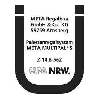 Meta Großfachregal Anbauregal verzinkt / rotorange multipal S + Stahlpaneelen