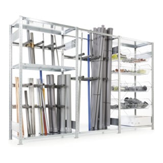 META HT-Regal Clip S3 2000 x 3068 x 500mm verzinkt komplett