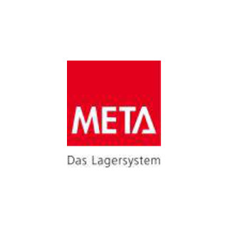 Meta Kragarmregal Anbau IPE140 einseitig Enzianblau + 4 Armen je Ständer