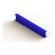 Meta Kragarmregal Doppelfuß IPE120 2x600 mm (1420) Enzianblau für Multistrong L