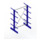 Meta Kragarmregal Grundregal IPE120 doppelseitig Enzianblau + 8 Kragarmen je Ständer-1