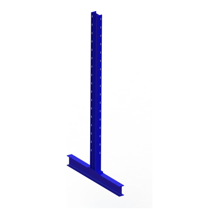 Meta Kragarmregal Ständer IPE 120 doppelseitig Enzianblau Multistrong L