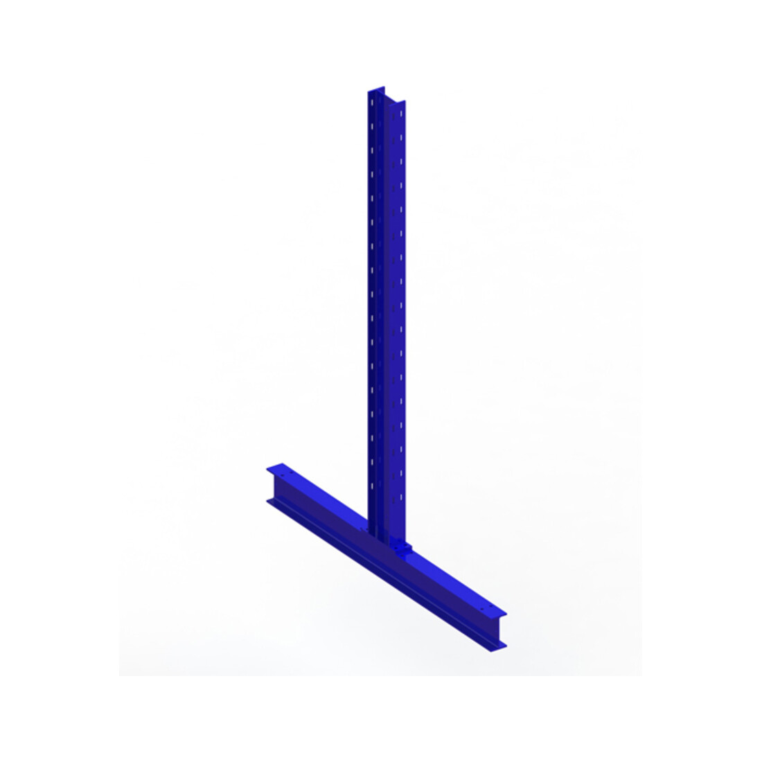 Meta Kragarmregal Ständer IPE140 doppelseitig 2000 x 600 mm Enzianblau Multistrong M
