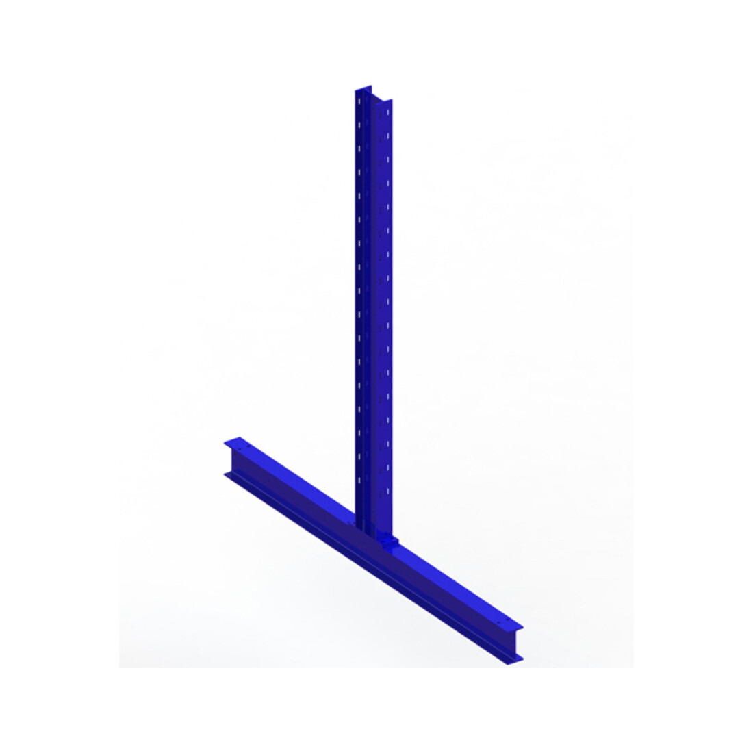 Meta Kragarmregal Ständer IPE140 doppelseitig 2000 x 800 mm Enzianblau Multistrong M