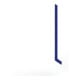 Meta Kragarmregal Ständer IPE140 einseitig 3500 x 400 mm Enzianblau Multistrong M
