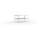 Meta Packtisch SPEED-RACK 970 x 2000 x 800 verzinkt natur Spanplatten
