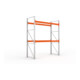 Meta Palettenregal MULTIPAL 3300 x 2700 x 1100 mm verzinkt rotorange 3 Ebenen
