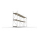 META Regal MINI-RACK 2200 x 3758 x 650 mm verzinkt mit 6 Spanplattenböden