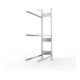 Meta Reifen-Anbauregal S3 CLIP 2000 x 1150 x 400 mm verzinkt