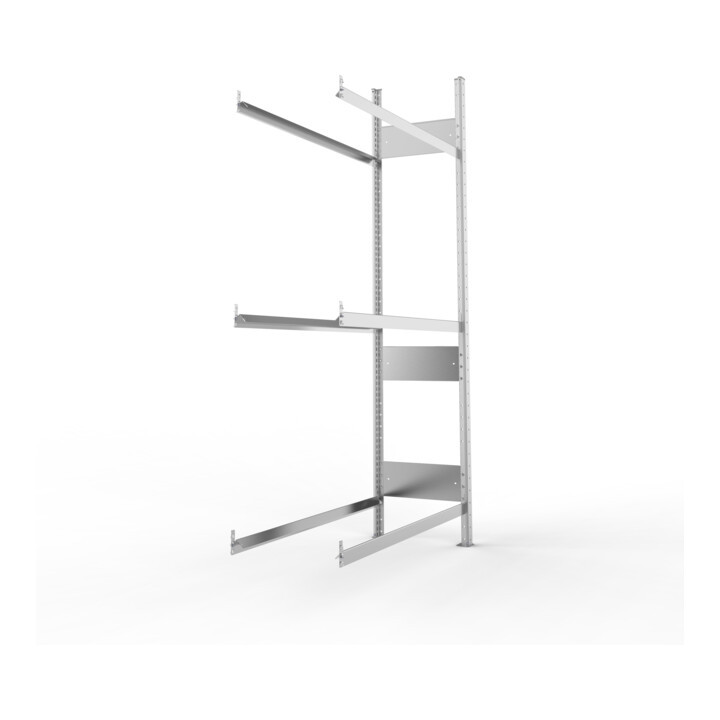 Meta Reifen-Anbauregal S3 CLIP 2000 x 1150 x 400 mm verzinkt