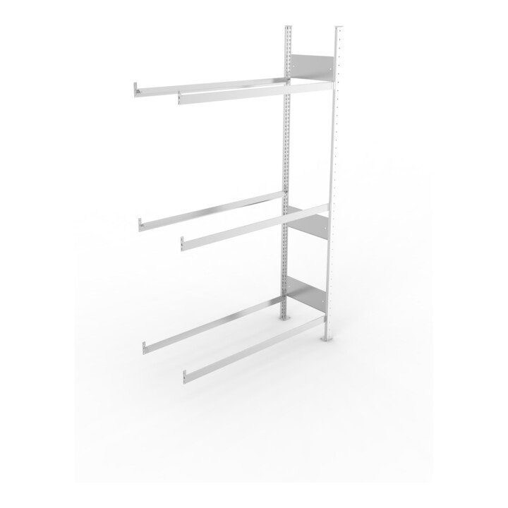 Meta Reifen-Anbauregal S3 CLIP 2000 x 1150 x 400 mm verzinkt