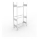 META S3 CLIP Reifenregal 2000x1000x400 mm, Grundregal, mit 3 Reifenebenen, 150 Kg Fachlast, verzinkt