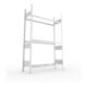 META S3 CLIP Reifenregal 2000x1300x400 mm, Grundregal, mit 3 Reifenebenen, 150 Kg Fachlast, verzinkt
