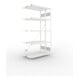 Set META-Regalbau GmbH& Co. KG S3 CLIP 150 DAR 2000 x 1000 x 300 RAL 7035...