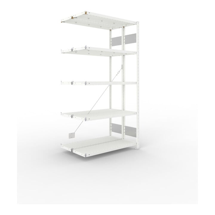Set META-Regalbau GmbH& Co. KG S3 CLIP 150 DAR 2000 x 1000 x 300 RAL 7035...