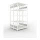 Set META-Regalbau GmbH& Co. KG S3 CLIP 150 DAR 2000 x 1000 x 500 RAL 7035...