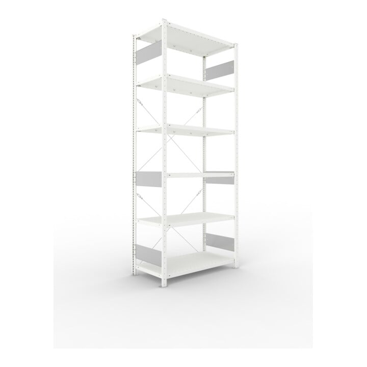 Set META-Regalbau GmbH& Co. KG S3 CLIP 150 Anbauregal 2500x1000x500 mm in RAL...