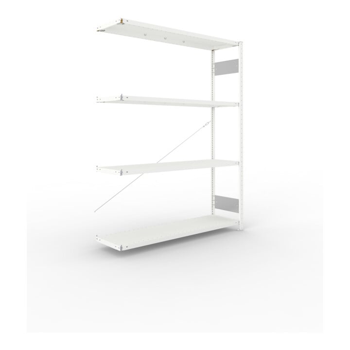 Set META-Regalbau GmbH& Co. KG S3 CLIP 200 AR 2000x1500x400 RAL 7035  mit 4...
