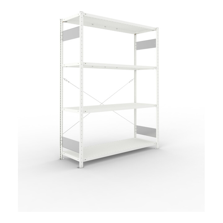 Set META-Regalbau GmbH& Co. KG S3 CLIP 200 AR 2000x1500x500 RAL 7035  mit 4...