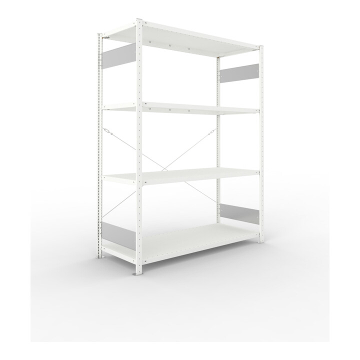 Set META-Regalbau GmbH& Co. KG S3 CLIP 200 AR 2000x1500x600 RAL 7035  mit 4...