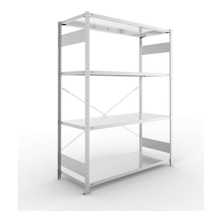 Set META-Regalbau GmbH& Co. KG S3 CLIP 200 AR 2000x1500x600 mm in verzinkt...