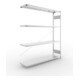 Set META-Regalbau GmbH& Co. KG S3 CLIP 200 AR 2000x1700x400 mm in verzinkt...