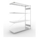 Set META-Regalbau GmbH& Co. KG S3 CLIP 200 AR 2000x1700x600 mm in verzinkt...