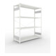 Set META-Regalbau GmbH& Co. KG S3 CLIP 200 AR 2000x1700x600 RAL 7035 mit 4...