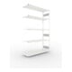 Set META-Regalbau GmbH& Co. KG S3 CLIP 200 AR 2500x1500x500 mm in RAL 7035...