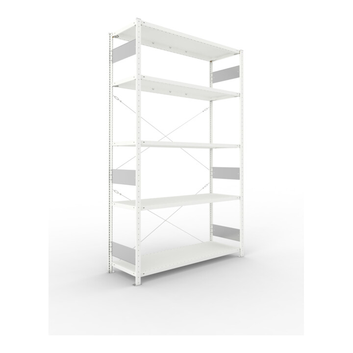 Set META-Regalbau GmbH& Co. KG S3 CLIP 200 AR 2500x1500x500 mm in RAL 7035...