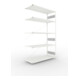 Set META-Regalbau GmbH& Co. KG S3 CLIP 200 AR 2500x1500x600 mm in RAL 7035...