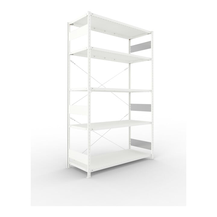 Set META-Regalbau GmbH& Co. KG S3 CLIP 200 AR 2500x1500x600 mm in RAL 7035...