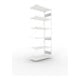 Set S3 CLIP 230 Anbauregal 2500x1000x500 mm in RAL 7035 mit 6 Böden + Fachboden MS 230 CLIP 1000x500 mm grau + S3 CLIP 230 Grundregal 2500x1000x500 mm in RAL 7035 mit 6 Böden