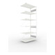 Set S3 CLIP 230 Anbauregal 2500x1000x600 mm in RAL 7035 mit 6 Böden + Fachboden MS 230 CLIP 1000x600 mm grau + S3 CLIP 230 Grundregal 2500x1000x600 mm in RAL 7035 mit 6 Böden