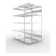 Set S3 CLIP 230 DGR 2000 x 1000 x 800 vzk + S3 CLIP 230 Doppel-Anbauregal