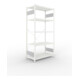 Set S3 CLIP 230 Anbauregal 2000x1000x500 mm in RAL 7035 mit 6 Böden + Fachboden MS 230 CLIP 1000x500 mm grau + S3 CLIP 230 Grundregal 2000x1000x500 mm in RAL 7035 mit 6 Böden