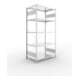 Set Steckregal S3 230 AF 2000x1000x600 mm vzk + Steckregal S3 230 GF 2000x1000x600 mm vzk + Fachboden MS 230 CLIP 1000x600 mm verz.