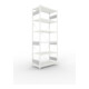 Set S3 CLIP 230 Anbauregal 2500x1000x500 mm in RAL 7035 mit 6 Böden + Fachboden MS 230 CLIP 1000x500 mm grau + S3 CLIP 230 Grundregal 2500x1000x500 mm in RAL 7035 mit 6 Böden