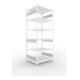 Set S3 CLIP 230 Anbauregal 2500x1000x800 mm in RAL 7035 mit 6 Böden + Fachboden MS 230 CLIP 1000x800 mm grau + S3 CLIP 230 Grundregal 2500x1000x800 mm in RAL 7035 mit 6 Böden