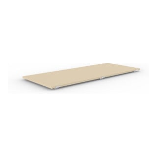 Meta Spanplattenboden MULTIPAL 2700 x 1100 x 38 mm mit Zentrierblech Fachlast 1040 Kg