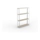 META SPEED-RACK Weitspannregal 2470x1700x400 mm in verzinkt mit 4 Fachebenen und Spanplatten