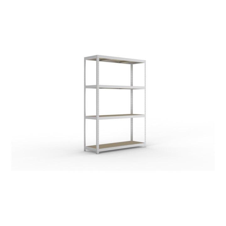 Set META-Regalbau GmbH & Weitspannregal SPEED RACK2500x600x2470 mm verz. +...