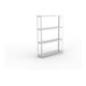 META SPEED-RACK Weitspannregal 2470x1700x600 mm in verzinkt mit 4 Fachebenen und Stahlpaneelen