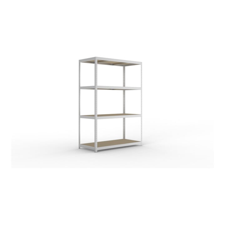 Set META-Regalbau GmbH & Weitspannregal SPEED RACK2500x800x2470 mm verz. +...