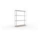 META SPEED-RACK Weitspannregal 2470x2000x400 mm in verzinkt mit 4 Fachebenen und Spanplatten